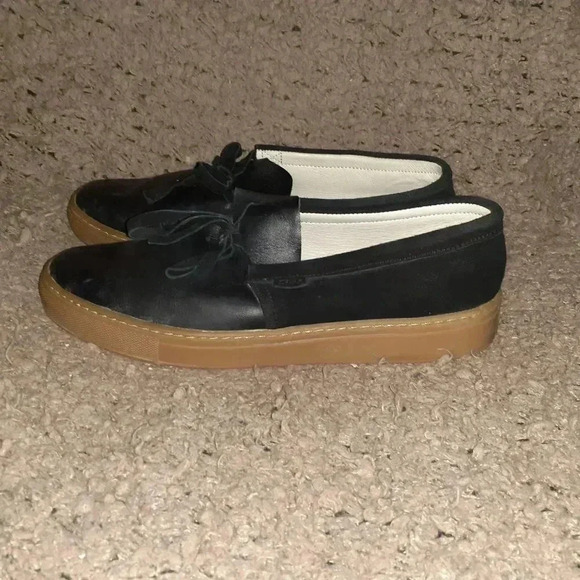 ALIFE-Moc Gum Low Suede-Black Leather/Suede-Sz 10.5-Excellent/Near Mint - Picture 2 of 7